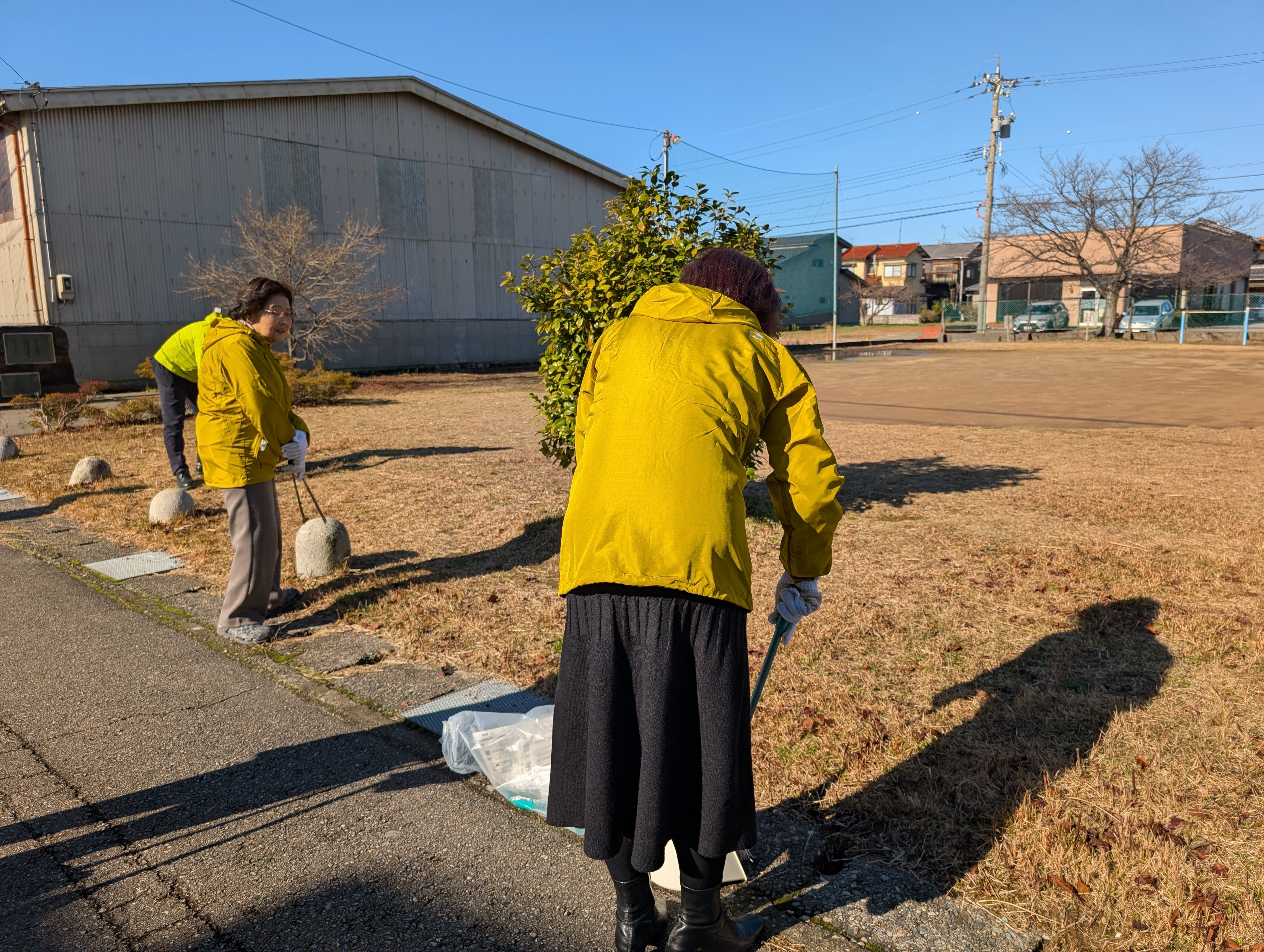 年末の清掃活動の様子 1